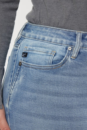 Plus Mid Rise Y2K Medium Wash Bootcut Jeans