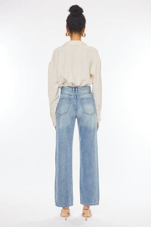 90's Wide Leg Straight Jeans - Kan Can USA Kan Can USA 