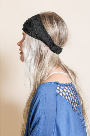 Bohemian Lace Headwrap Hats & Hair Leto Collection 