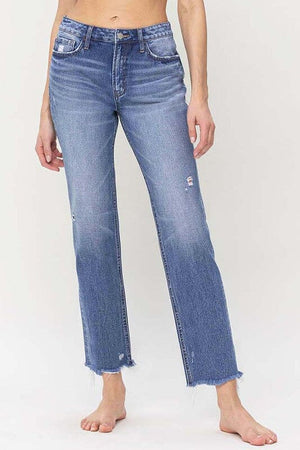 High Rise Straight Jeans Flying Monkey FAMOUS 24 