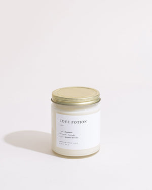 Love Potion Minimalist Candle by Brooklyn Candle Studio
