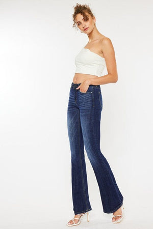 Mid Rise Flare Jeans - KC6102LOH Kan Can USA 