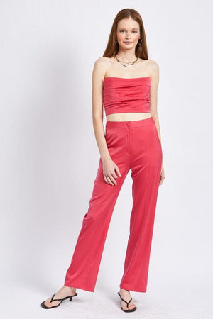 RUCHED TUBE TOP Emory Park 