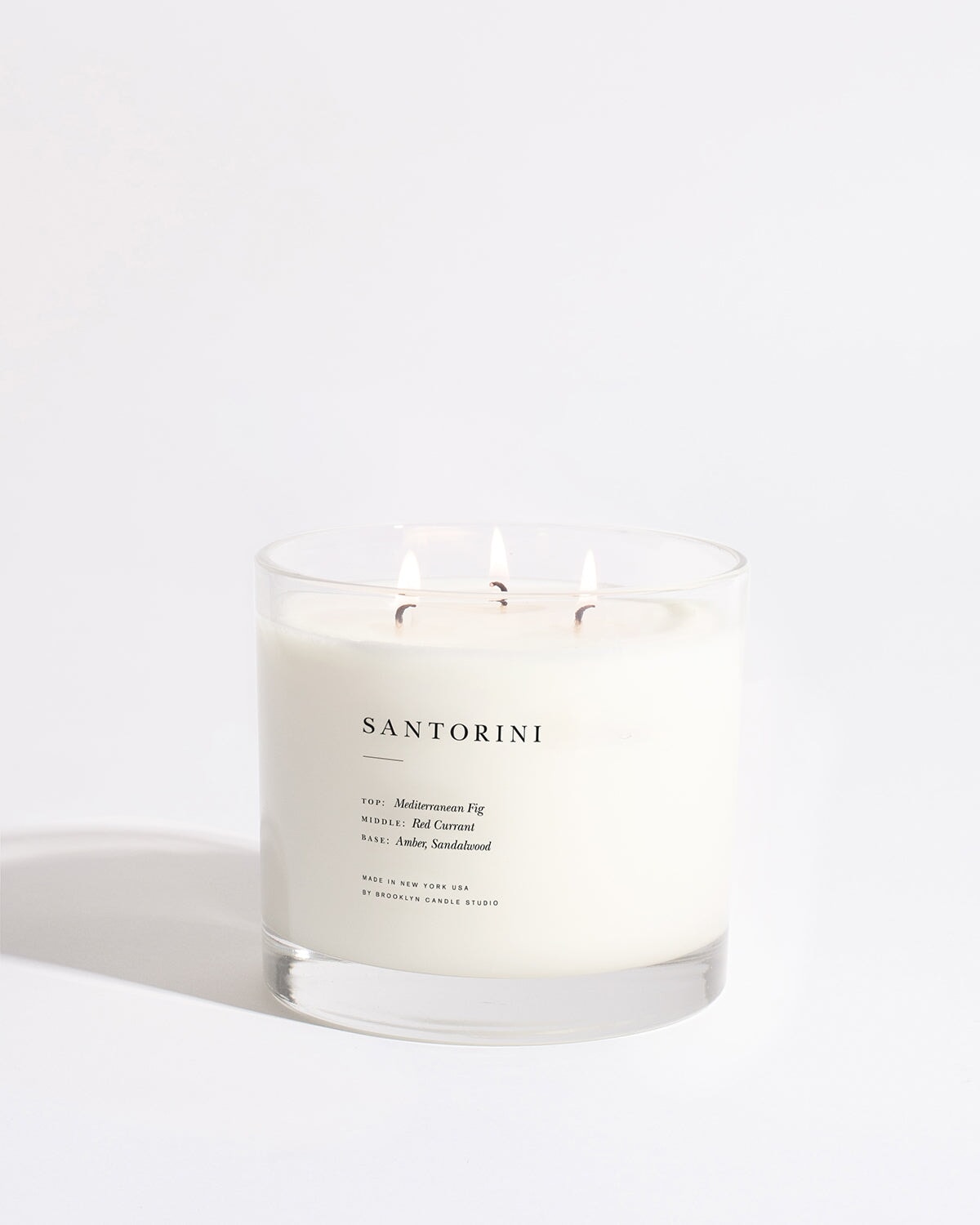 Santorini Maximalist 3-Wick Candle by Brooklyn Candle Studio