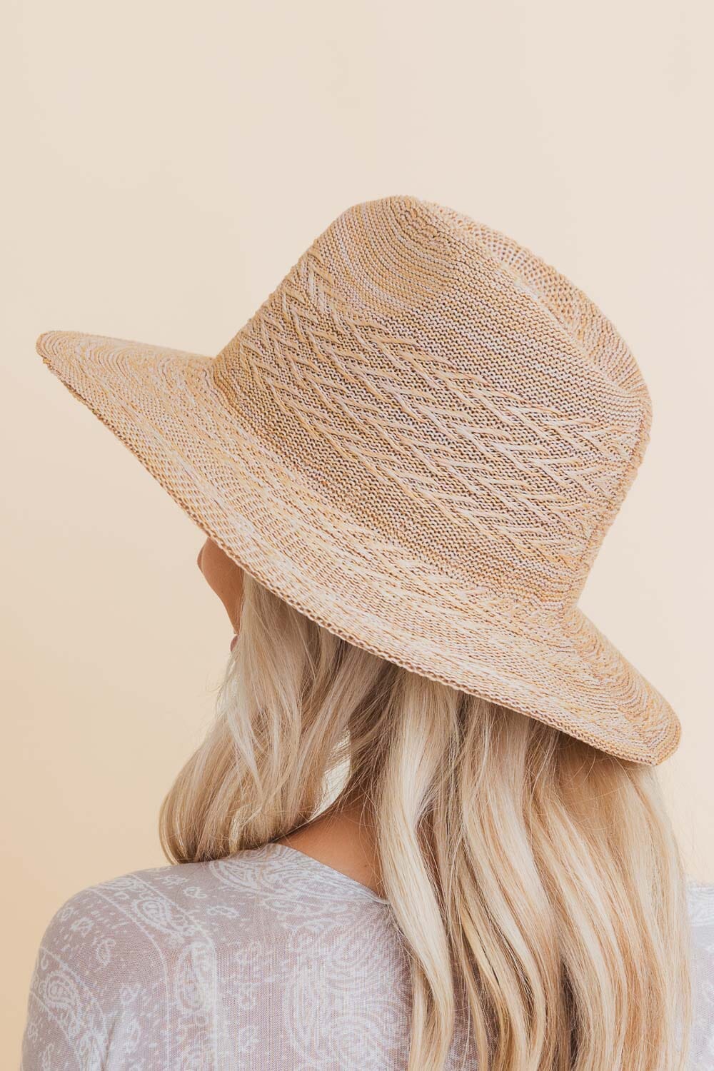 Western Whisper Straw Brim Hat Hats Leto Collection Natural 