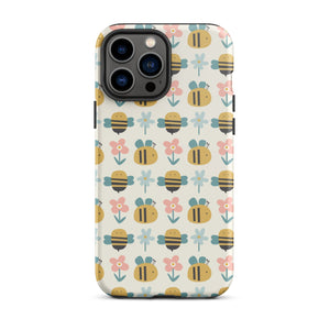 Bee Happy iPhone Case - KBB Exclusive Knitted Belle Boutique iPhone 13 Pro Max 
