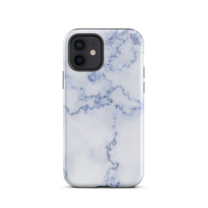 Blue Marble iPhone Case - KBB Exclusive Knitted Belle Boutique iPhone 12 