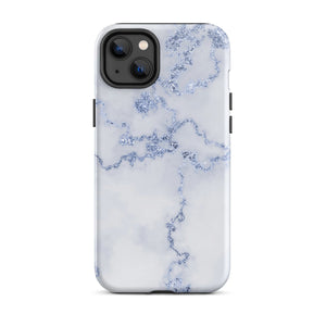 Blue Marble iPhone Case - KBB Exclusive Knitted Belle Boutique iPhone 14 Plus 