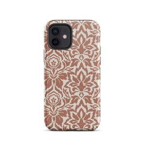 Boho Brown iPhone Case - KBB Exclusive Knitted Belle Boutique iPhone 12 