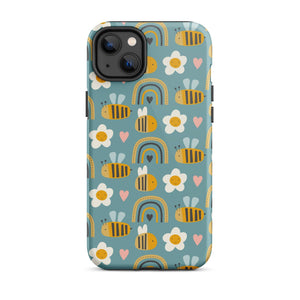 Bumblebee iPhone Case - KBB Exclusive Knitted Belle Boutique iPhone 14 Plus 