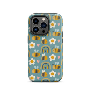 Bumblebee iPhone Case - KBB Exclusive Knitted Belle Boutique iPhone 14 Pro 