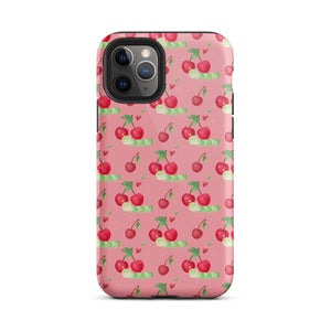 Cherries iPhone Case - KBB Exclusive Knitted Belle Boutique iPhone 11 Pro 