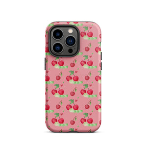 Cherries iPhone Case - KBB Exclusive Knitted Belle Boutique iPhone 14 Pro 