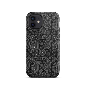 Classic Paisley iPhone Case - KBB Exclusive Knitted Belle Boutique iPhone 12 