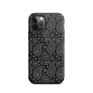 Classic Paisley iPhone Case - KBB Exclusive Knitted Belle Boutique iPhone 12 Pro 