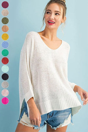 CREW NECK KNIT SWEATER eesome 
