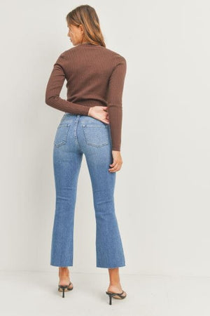 CROPPED FLARE JEANS JUST USA JEANS 