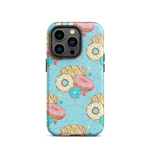 Donuts iPhone Case - KBB Exclusive Knitted Belle Boutique iPhone 14 Pro 