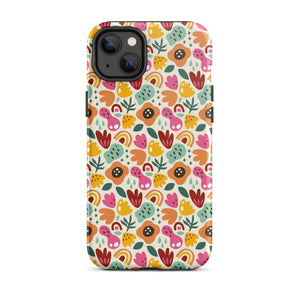 Doodles iPhone Case - KBB Exclusive Knitted Belle Boutique iPhone 14 Plus 