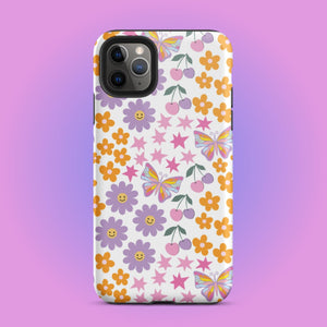 Floral Butterflies iPhone Case - KBB Exclusive Knitted Belle Boutique iPhone 11 Pro Max 