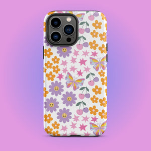 Floral Butterflies iPhone Case - KBB Exclusive Knitted Belle Boutique iPhone 13 Pro Max 