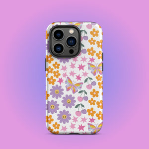 Floral Butterflies iPhone Case - KBB Exclusive Knitted Belle Boutique iPhone 14 Pro 