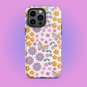 Floral Butterflies iPhone Case - KBB Exclusive Knitted Belle Boutique iPhone 14 Pro Max 