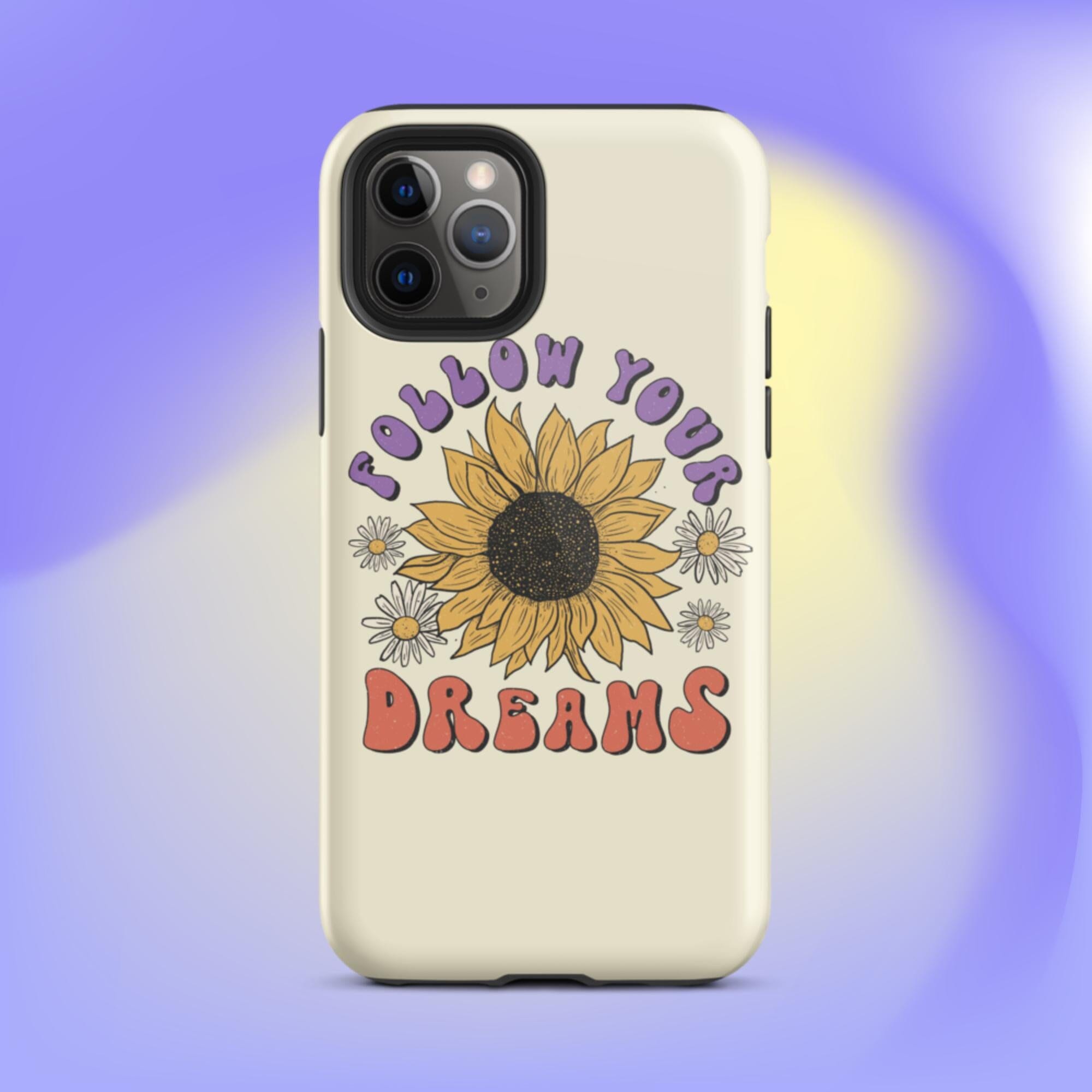 Follow Your Dreams iPhone Case - KBB Exclusive Knitted Belle Boutique iPhone 11 