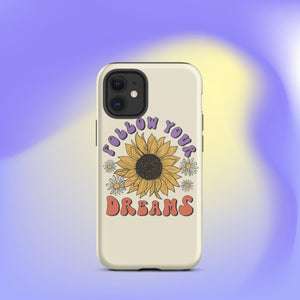 Follow Your Dreams iPhone Case - KBB Exclusive Knitted Belle Boutique iPhone 12 mini 