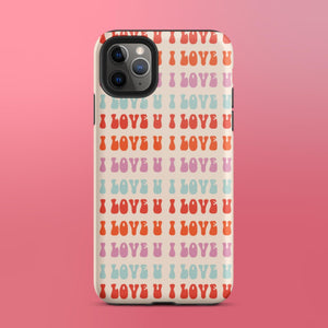 I Love U iPhone Case - KBB Exclusive Knitted Belle Boutique iPhone 11 Pro Max 