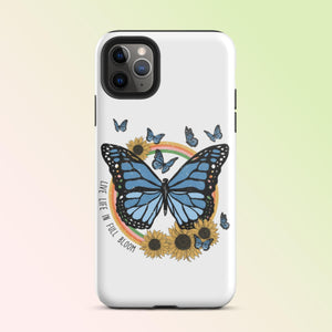Live Life Butterfly iPhone Case - KBB Exclusive Knitted Belle Boutique iPhone 11 Pro Max 