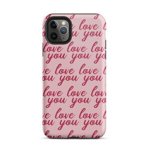 Love You iPhone Case - KBB Exclusive Knitted Belle Boutique iPhone 11 Pro Max 