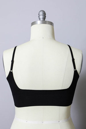 Low Back Seamless Bralette XL Leto Accessories 