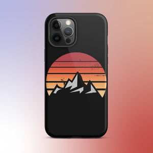 Mountain Sunset iPhone Case - KBB Exclusive Knitted Belle Boutique iPhone 12 Pro Max 