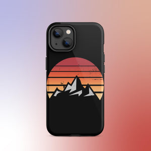 Mountain Sunset iPhone Case - KBB Exclusive Knitted Belle Boutique iPhone 14 