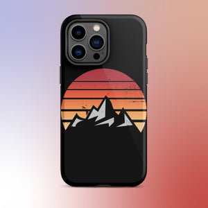 Mountain Sunset iPhone Case - KBB Exclusive Knitted Belle Boutique iPhone 14 Pro Max 