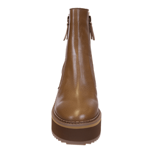 NAKED FEET - AVAIL in BROWN Wedge Ankle Boots WOMEN FOOTWEAR NAKED FEET