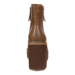 NAKED FEET - AVAIL in BROWN Wedge Ankle Boots WOMEN FOOTWEAR NAKED FEET