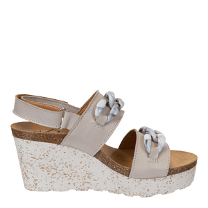 OTBT - FAIR ISLE in GREY Wedge Sandals WOMEN FOOTWEAR OTBT 