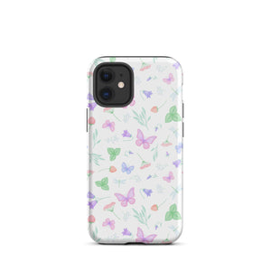 Pastel Butterflies iPhone case Knitted Belle Boutique iPhone 12 mini 