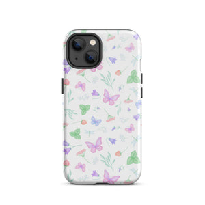 Pastel Butterflies iPhone case Knitted Belle Boutique iPhone 13 