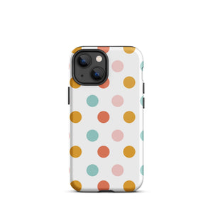 Polka Dots iPhone Case Knitted Belle Boutique iPhone 13 mini 