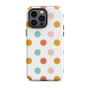 Polka Dots iPhone Case Knitted Belle Boutique iPhone 14 Pro Max 