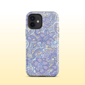 Purple Zen iPhone Case - KBB Exclusive Knitted Belle Boutique iPhone 12 