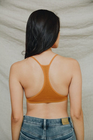 Seamless Lace Up Racerback Bralette Bralette Leto Collection 