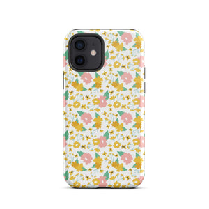Spring Floral iPhone Case - KBB Exclusive Knitted Belle Boutique iPhone 12 