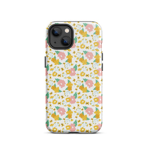 Spring Floral iPhone Case - KBB Exclusive Knitted Belle Boutique iPhone 13 