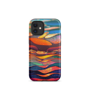 Sunset iPhone Case - KBB Exclusive Knitted Belle Boutique iPhone 12 mini 
