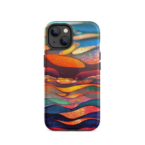 Sunset iPhone Case - KBB Exclusive Knitted Belle Boutique iPhone 14 