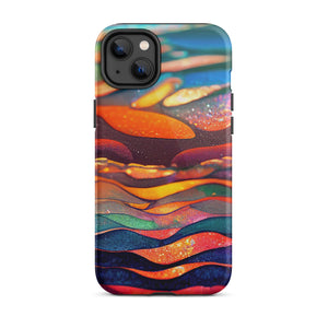 Sunset iPhone Case - KBB Exclusive Knitted Belle Boutique iPhone 14 Plus 